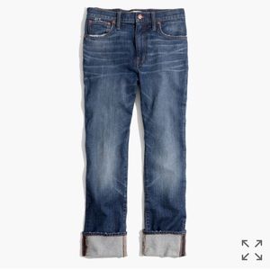 Madewell High Rise Slim Boy Jean